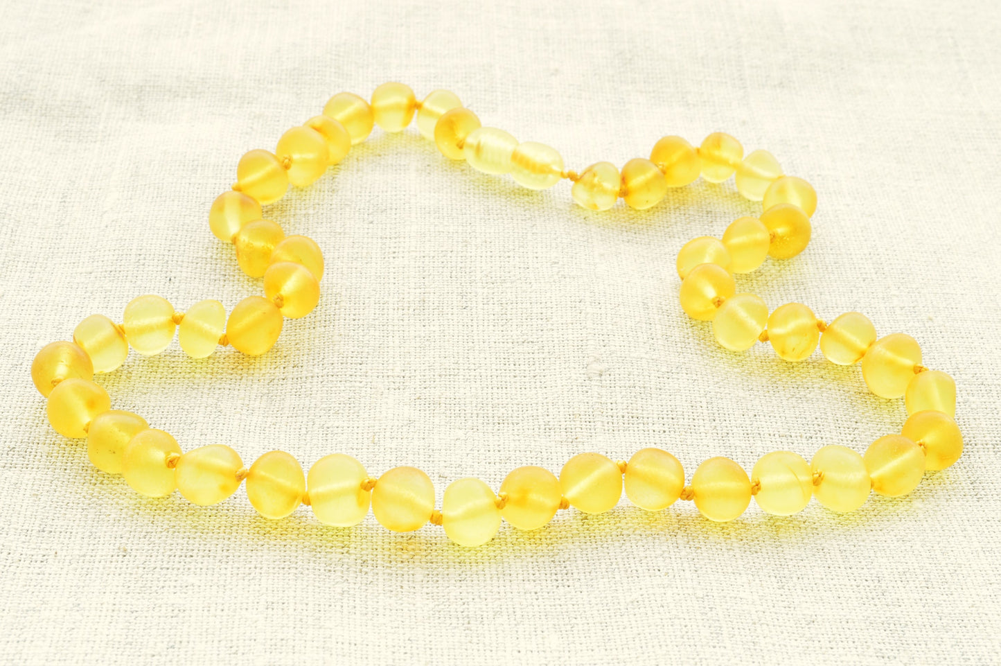 natural baltic amber knotted raw baroque neckace